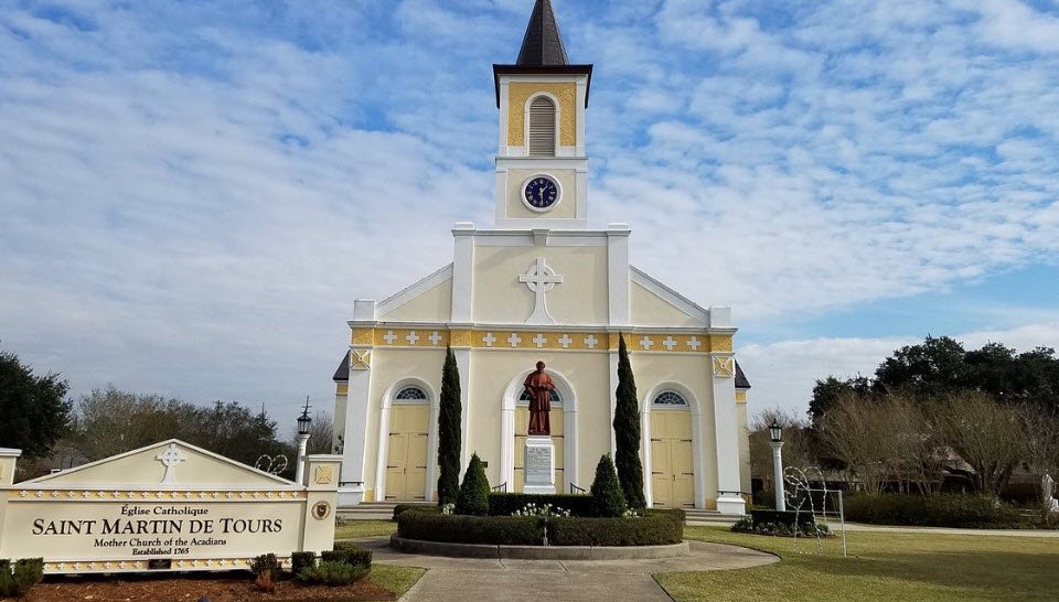 Saint Martin De Tours Church, Louisiana, USA